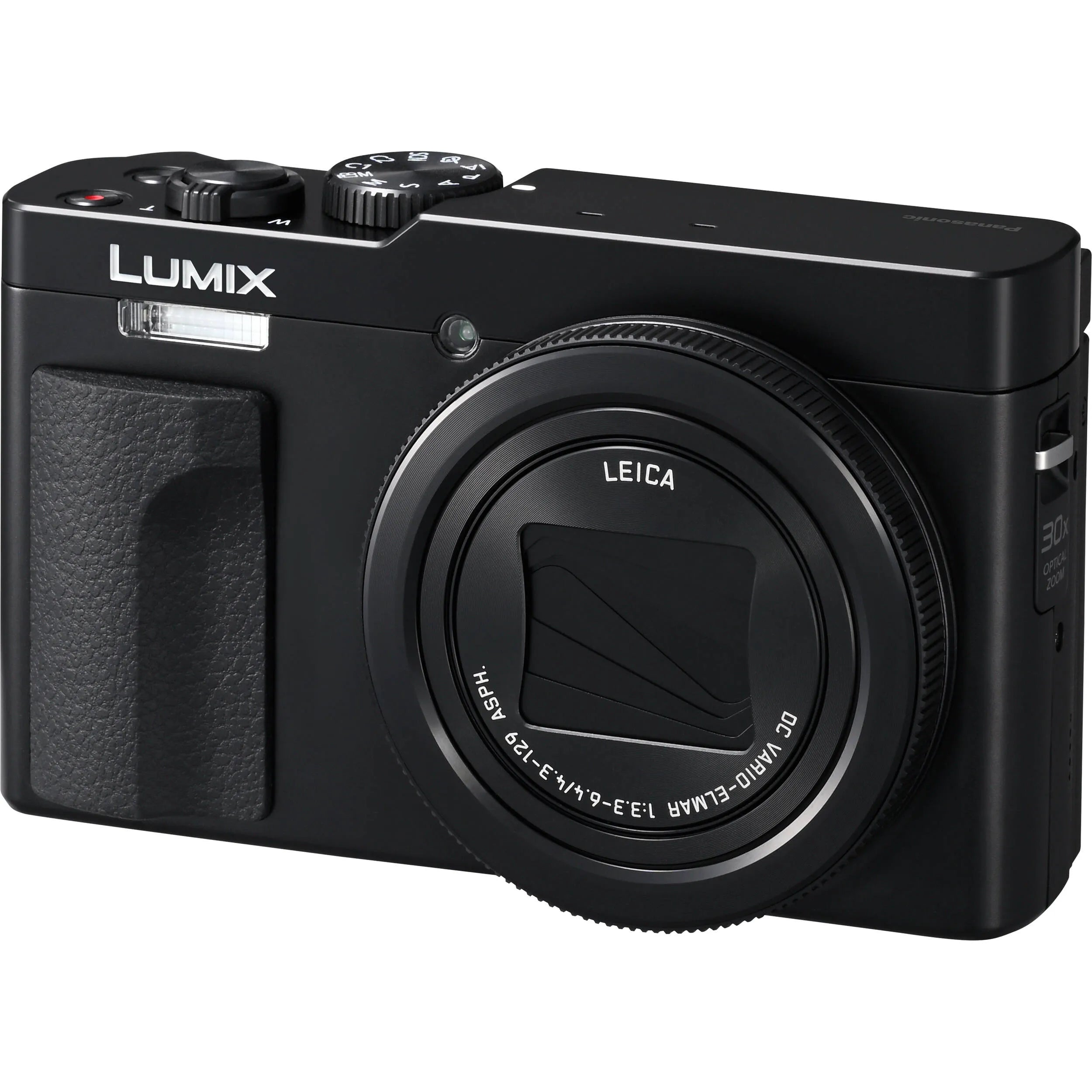 Cámara compacta de viaje con zoom Panasonic Lumix TZ99 | Negra